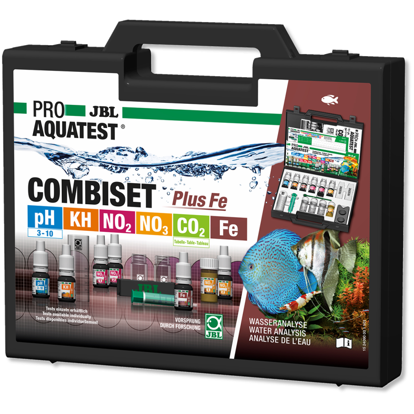 JBL - ProAquaTest CombiSet 5 Testkoffer +Eisen