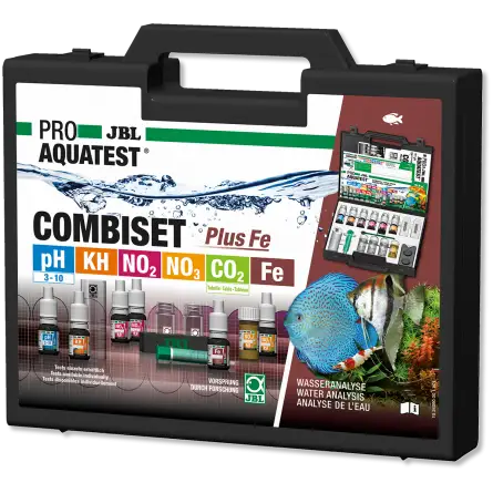 JBL - ProAquaTest CombiSet 5 Testkoffer +IJzer JBL - ProAquaTest CombiSet 5 Testkoffer +IJzer