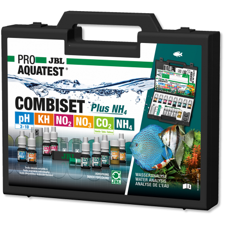 JBL - ProAquaTest CombiSet 5 testov + kovček za NH4