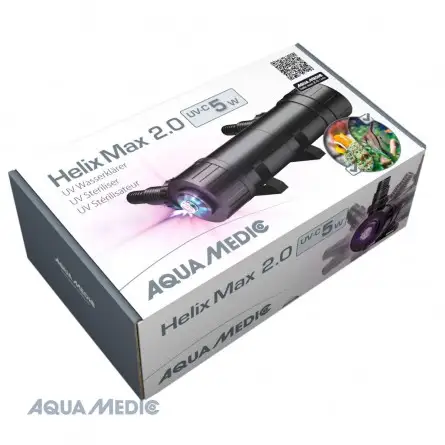 AQUA-MEDIC - Helix Max 2.0 - 5W - Aquariumsterilisator AQUA-MEDIC - Helix Max 2.0 - 5W - Aquariumsterilisator