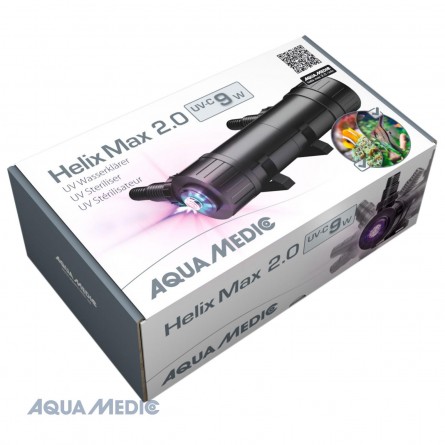 AQUA-MEDIC - Helix Max 2.0 - 9W - Aquarium-Sterilisator AQUA-MEDIC - Helix Max 2.0 - 9W - Aquarium-Sterilisator