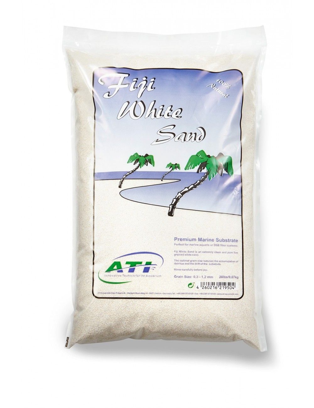ATI Fiji Wit Zand S 9,7kg ATI Fiji Wit Zand S 9,7kg