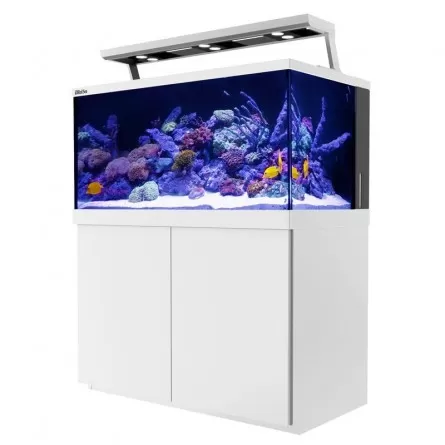 MAR ROJO - Aquarium Max® S-500 + LED 3x ReefLeds - Gabinete blanco - 500 litros