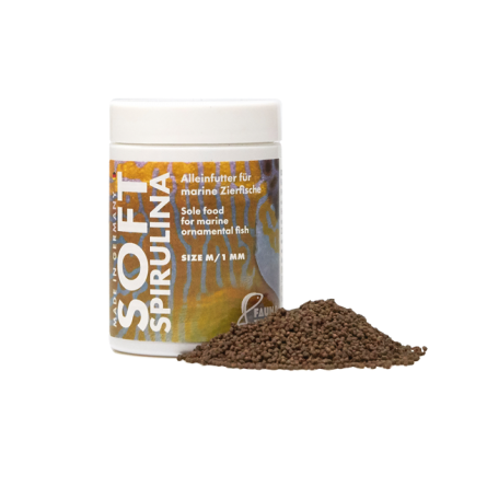 FAUNA MARIN - Marine Soft Spirulina L - 100ml - Food in granules 1.8mm FAUNA MARIN - Marine Soft Spirulina L - 100ml - Food in granules 1.8mm