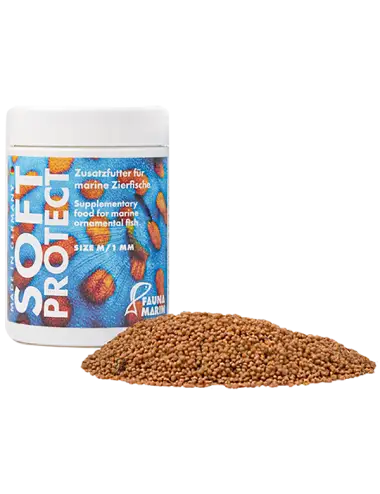 FAUNA MARIN - Marine Soft Protect M - 100ml - Alimento en granulado 1.0mm