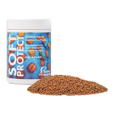 FAUNA MARIN - Marine Soft Protect M - 100 ml - Futter in 1,0 mm Pellets FAUNA MARIN - Marine Soft Protect M - 100 ml - Futter in 1,0 mm Pellets