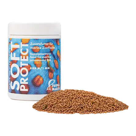 FAUNA MARIN - Marine Soft Protect M - 100ml - Alimento in granuli 1.0mm FAUNA MARIN - Marine Soft Protect M - 100ml - Alimento in granuli 1.0mm