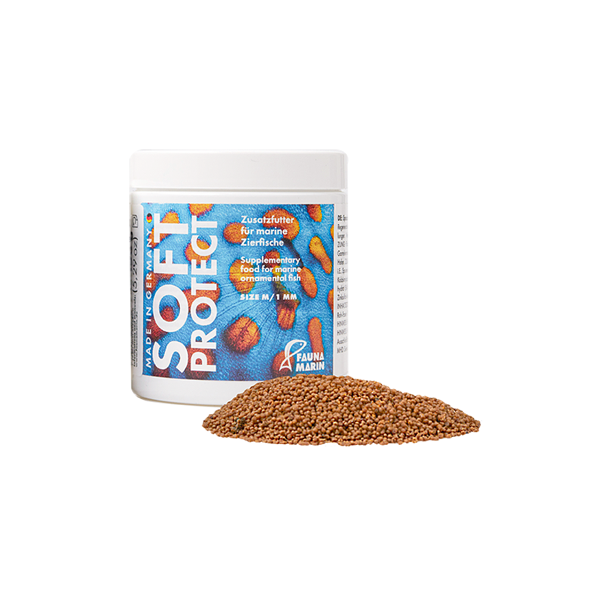 FAUNA MARIN - Marine Soft Protect M - 250ml - Alimento in granuli 1.0mm Fauna Marin - 1