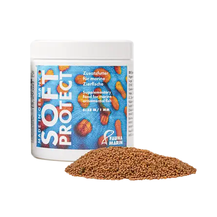 FAUNA MARIN - Marine Soft Protect M - 250ml - Alimento in granuli 1.0mm Fauna Marin - 1 FAUNA MARIN - Marine Soft Protect M - 250ml - Alimento in granuli 1.0mm Fauna Marin - 1