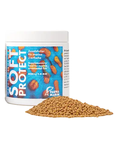 FAUNA MARIN - Marine Soft Protect L - 250ml - Alimento en granulado 1.8mm