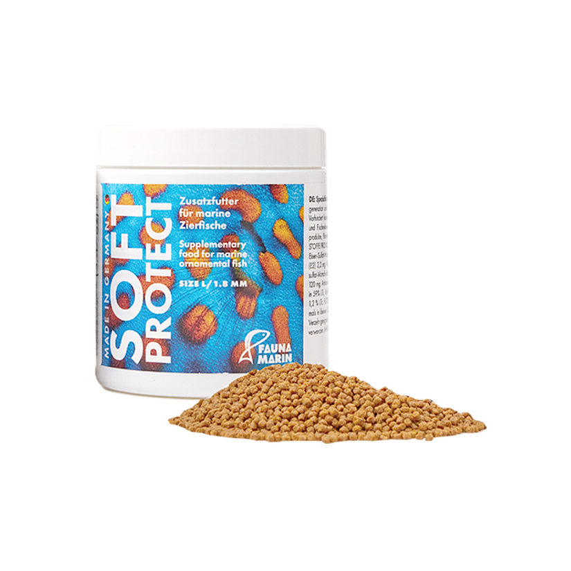 FAUNA MARIN - Marine Soft Protect L - 250ml - Nourriture en granulés 1.8mm