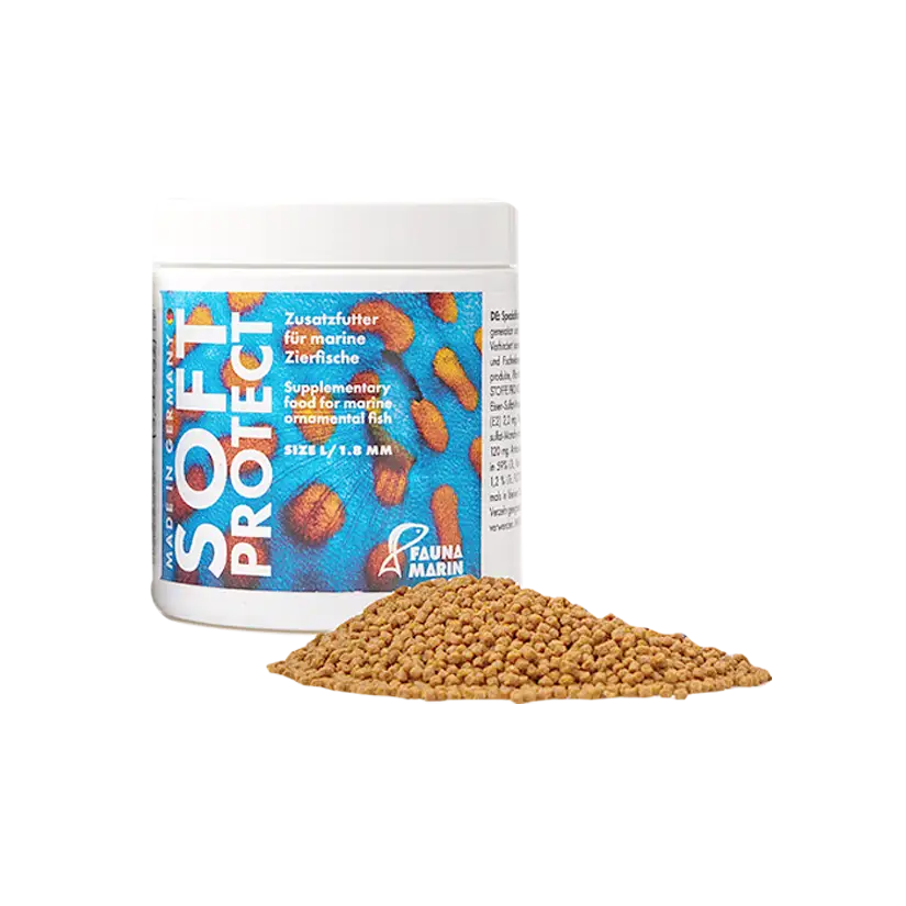 FAUNA MARIN - Marine Soft Protect L - 250ml - Nourriture en granulés 1.8mm