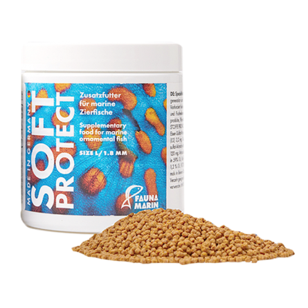 FAUNA MARIN - Marine Soft Protect L - 250 ml - Futter in 1,8 mm Pellets FAUNA MARIN - Marine Soft Protect L - 250 ml - Futter in 1,8 mm Pellets