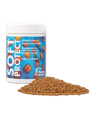 FAUNA MARIN - Marine Soft Protect L - 100ml - Alimentos em pellets de 1,8mm