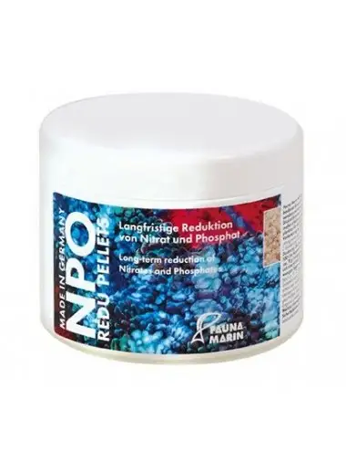 FAUNA MARIN – NPO Redu Pellets – 500 ml – Biopellets für Aquarien