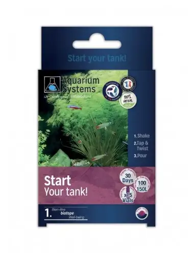 AQUARIUM SYSTEMS - Start Up Your Tank Fresh - Aquarium Starter Bacteria