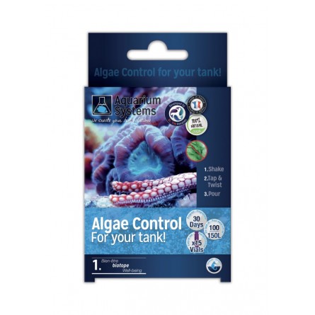 AQUARIUM SYSTEMS - Algae Control Marine - Starterbakterien für Aquarien AQUARIUM SYSTEMS - Algae Control Marine - Starterbakterien für Aquarien