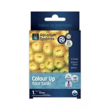 AQUARIUM SYSTEMS - Color Up Your Tank - Coral Nutrients AQUARIUM SYSTEMS - Color Up Your Tank - Coral Nutrients