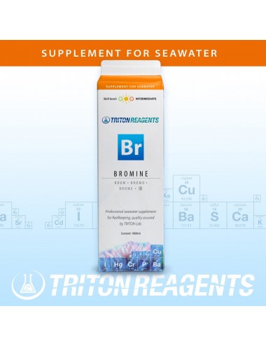 TRITON LABS - Br - 1000ml - Bromine supplement for aquarium