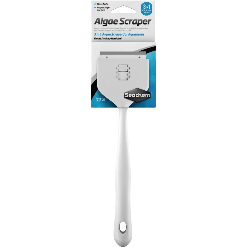 SEACHEM - Algae Scraper 31cm - Aquarium Scraper