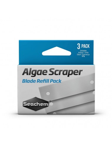 SEACHEM - Paket za ponovno polnjenje rezil - rezila za strgalo za alge x3