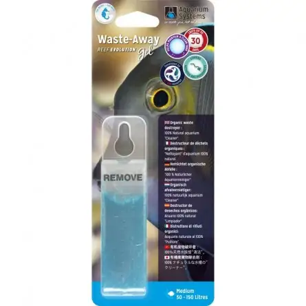 SISTEMAS DE ACUARIO - Waste-Away Gel Marine Medium - Aquarium System Gel Bacteria - 1 SISTEMAS DE ACUARIO - Waste-Away Gel Marine Medium - Aquarium System Gel Bacteria - 1