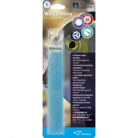 SISTEMAS DE ACUARIO - Waste-Away Gel Marine Large - Gel Bacteria SISTEMAS DE ACUARIO - Waste-Away Gel Marine Large - Gel Bacteria