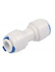 AQUAPERFEKT- Raccord droit pour tuyau d'osmoseur 1/4 AQUAPERFEKT- Raccord droit pour tuyau d'osmoseur 1/4