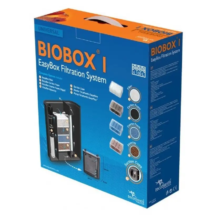 AQUATLANTIS - BioBox 1 - Filtro interno para acuarios de hasta 100 litros