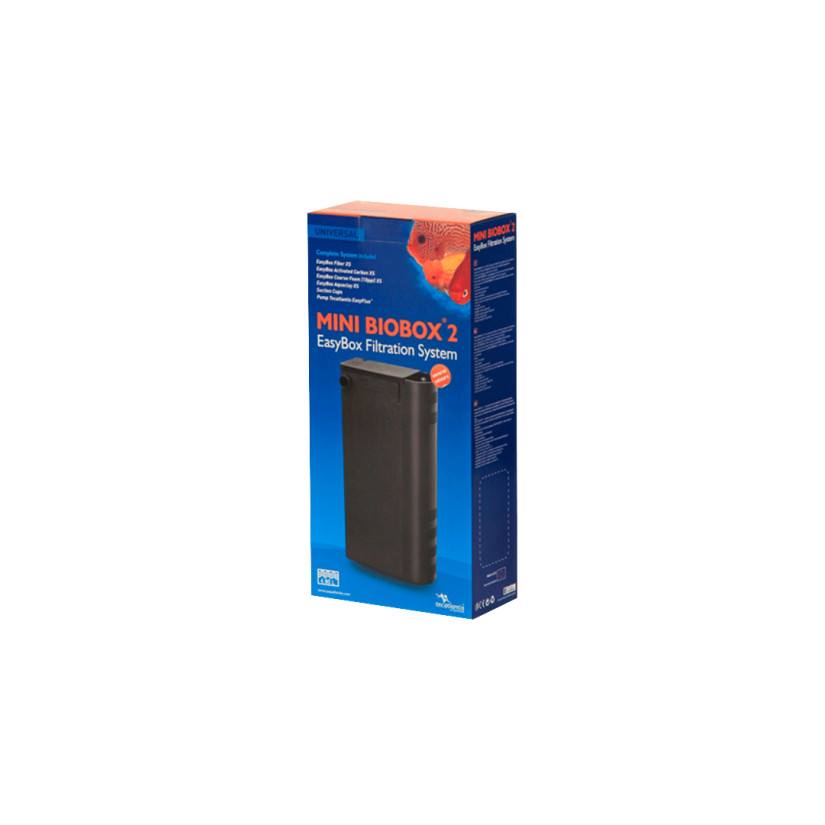 AQUATLANTIS - Mini BioBox 2 - Internal filter for aquariums up to 80 liters