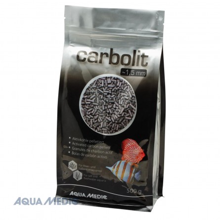 AQUA MEDIC - Carbolit - 650 ml -1,5 mm Pellets