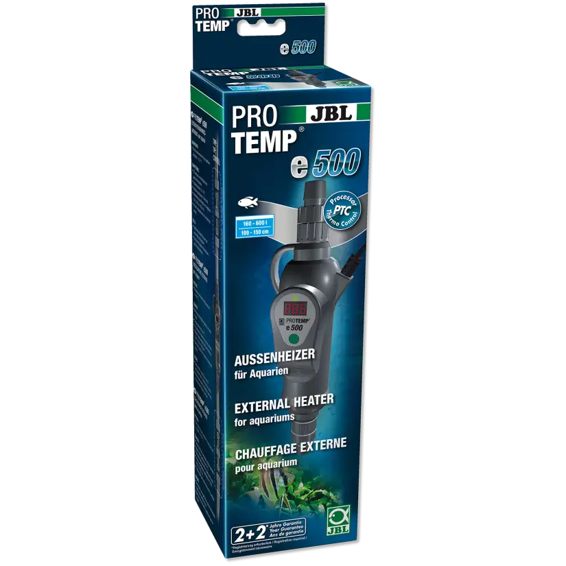 JBL - ProTemp e500 - Chauffage externe pour aquarium - 500w