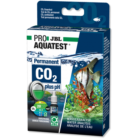JBL - ProAquaTest CO2/pH Permanent - Test de la teneur en CO2 et le pH