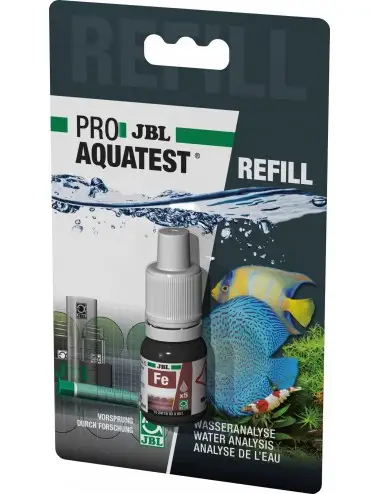 JBL - ProAquaTest Fe Refill - Testando o teor de ferro da água