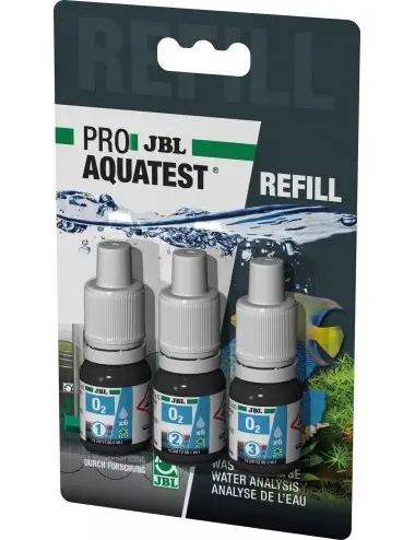 JBL - ProAquaTest O2 Refill - Testando o teor de oxigênio da água