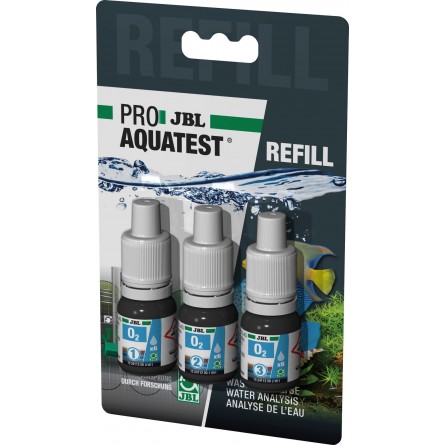 JBL - ProAquaTest O2 refill - Testing the oxygen content of water JBL - ProAquaTest O2 refill - Testing the oxygen content of water