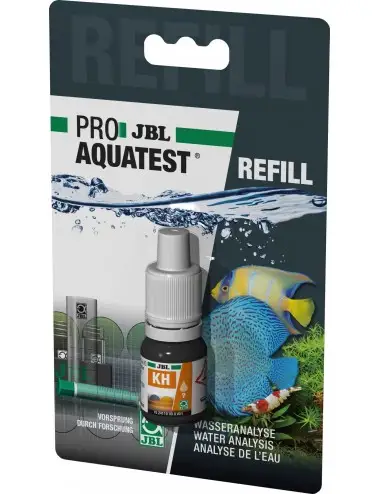 JBL - Recharge ProAquaTest KH - Test de la Dureté carbonatée de l'eau douce