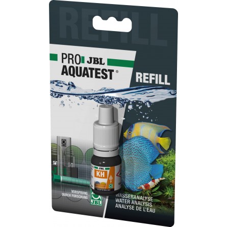 JBL - ProAquaTest KH refill - Soft water carbonate hardness test JBL - ProAquaTest KH refill - Soft water carbonate hardness test