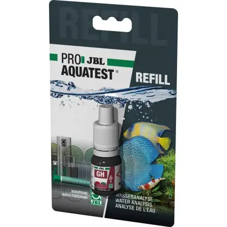 JBL - ProAquaTest GH Refill - Prueba de dureza total de agua blanda JBL - ProAquaTest GH Refill - Prueba de dureza total de agua blanda