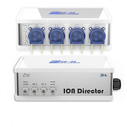 GHL - Ion Director + GHL dosador 2.1 escravo - Branco - Controle automático dos parâmetros da água GHL - Ion Director + GHL dosador 2.1 escravo - Branco - Controle automático dos parâmetros da água