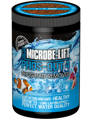 MICROBE-LIFT - PHOS-OUT 4 Granulato - 500ml - Resina antifosfato Microbe-Lift - 1