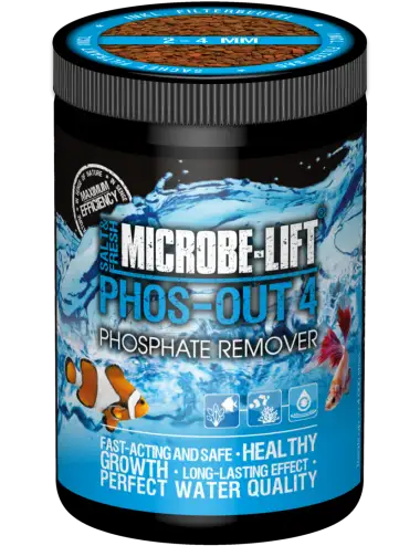 MICROBE-LIFT - PHOS-OUT 4 Granulado - 1000ml - Resina anti-fosfato