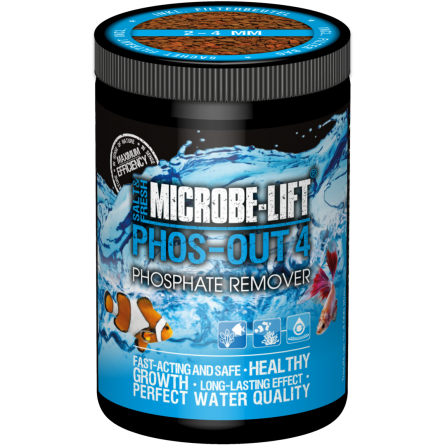 MICROBE-LIFT - PHOS-OUT 4 Granulat - 1000ml - Résine anti phosphates MICROBE-LIFT - PHOS-OUT 4 Granulat - 1000ml - Résine anti phosphates