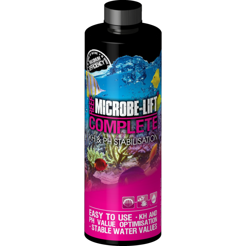 MICROBE-LIFT - Reef Complete 236ml - Tampón kH y pH para acuario marino