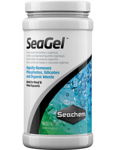 SEACHEM - Seagel - 500ml - Masa filtrante para fosfatos, silicatos y metales.