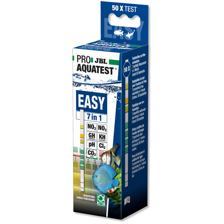JBL - ProAquaTest EASY 7in1 - Bandes d'analyse pour test rapide JBL - ProAquaTest EASY 7in1 - Bandes d'analyse pour test rapide
