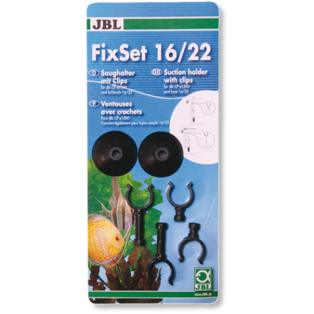 JBL - FixSet 16/22 - Befestigungsset für 16/22-mm-Rohre JBL - FixSet 16/22 - Befestigungsset für 16/22-mm-Rohre