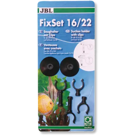 JBL - FixSet 16/22 - Kit de fixação para tubos 16/22mm JBL - FixSet 16/22 - Kit de fixação para tubos 16/22mm