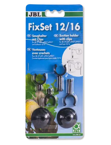 JBL - FixSet 12/16 - Kit di fissaggio per tubi da 12/16 mm