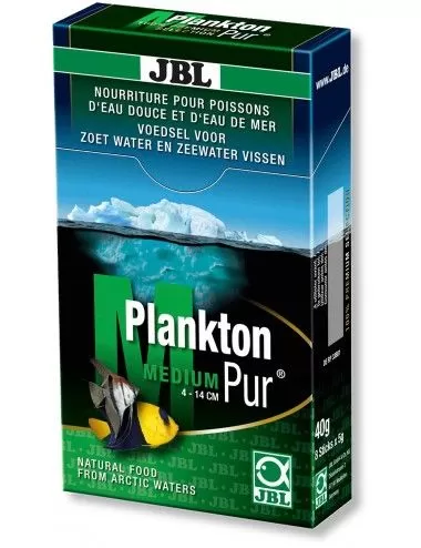 JBL - PlanktonPur M5 - 8 sticks de 5g - Zooplancton naturel
